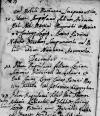 akt chrztu z 30.11.1722 r.